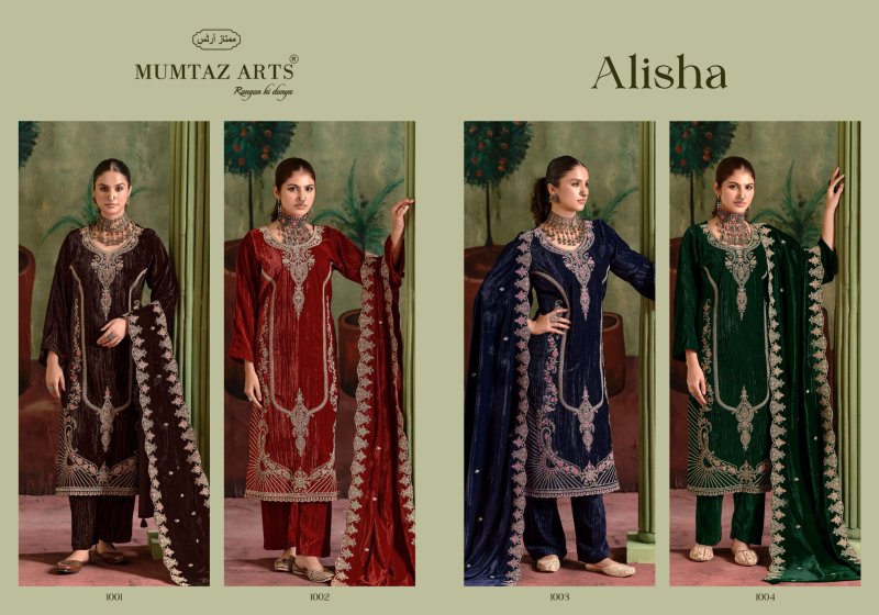 Alisha By Mumtaz Arts Crush Velvet Salwar Kameez 